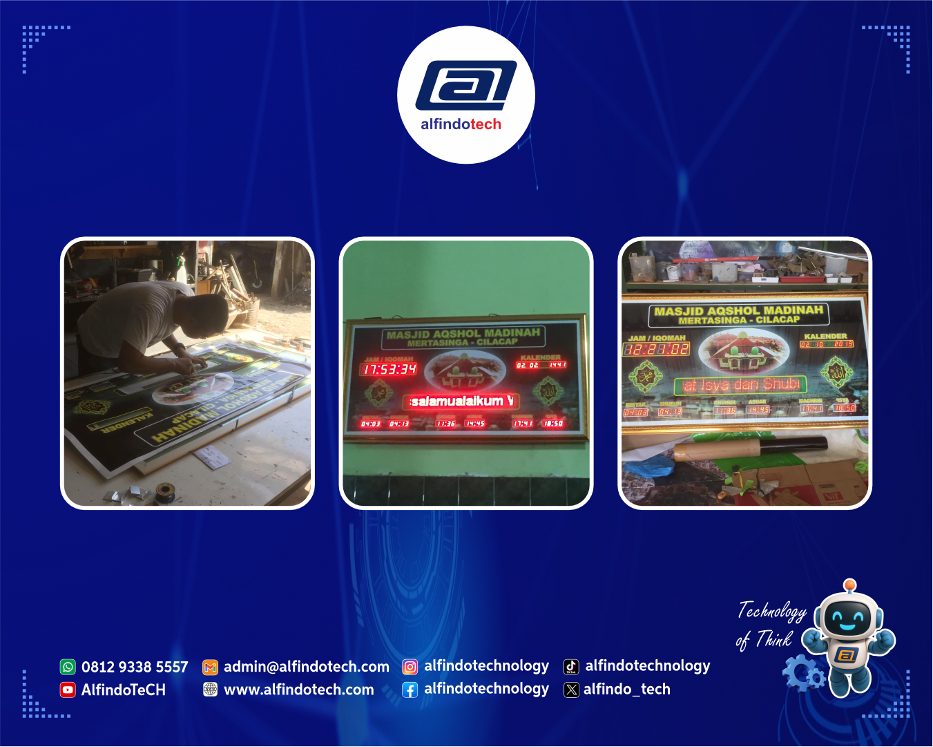 Running Text Jadwal Sholat