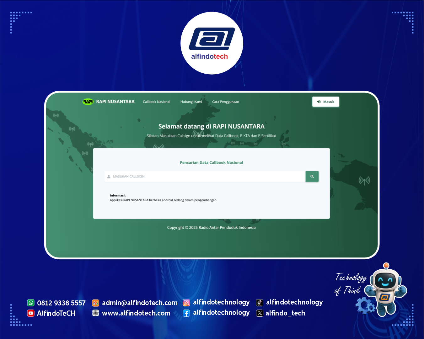 Develop Aplikasi RAPI Nusantara