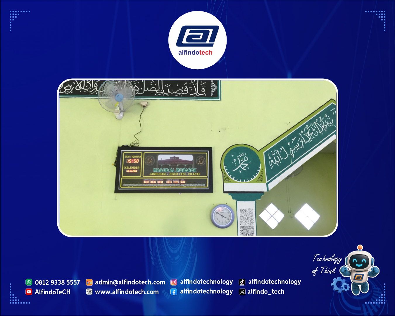 Running Text Jadwal Sholat